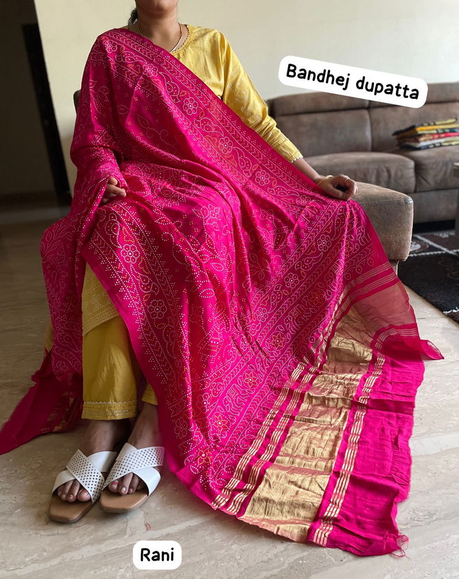 MB Banno Dupatta vol 2 Designer Print Bandhej Dupatta Wholesale Shop In Surat